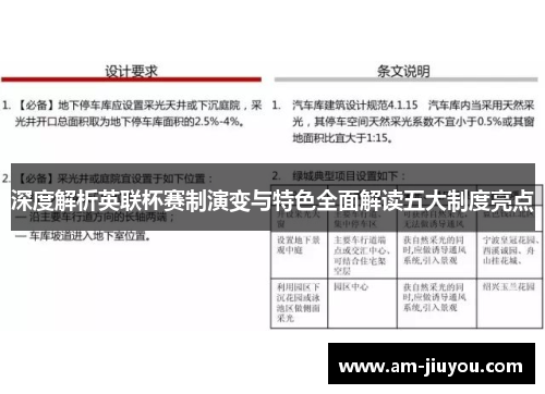 深度解析英联杯赛制演变与特色全面解读五大制度亮点